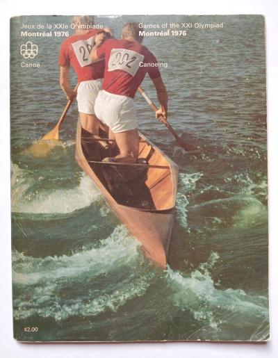 1976   Jeux olympiques Montr�al   Programme Cano�