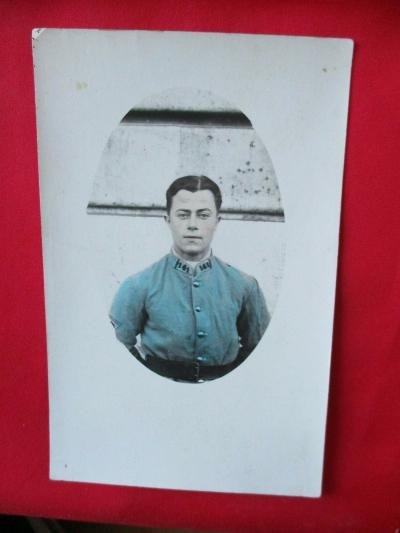 WW1 CPA PHOTOGRAPHIE PORTRAIT D'UN SOLDAT DU 141e