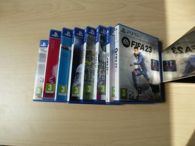 7 jeux pour PS4 FIFA 15 17 18 19 20 21 22  1 jeux ps5 FIFA 23