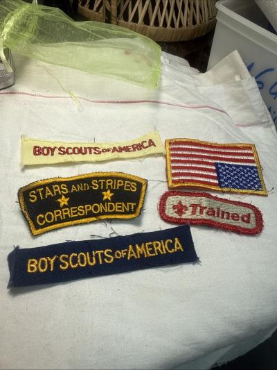 Lot De Patch Boy Scouts Et Autre