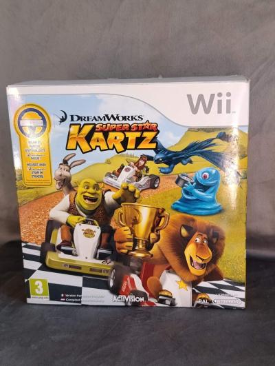 Wii Pack DreamWorks All Star Kartz Bundle Jeu Volant Complet Scell�