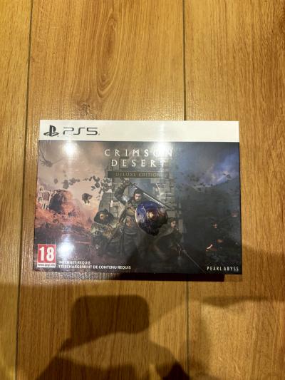 JEU PS5   CRIMSON DESERT   DELUXE EDITION   NEUF - BLISTER -