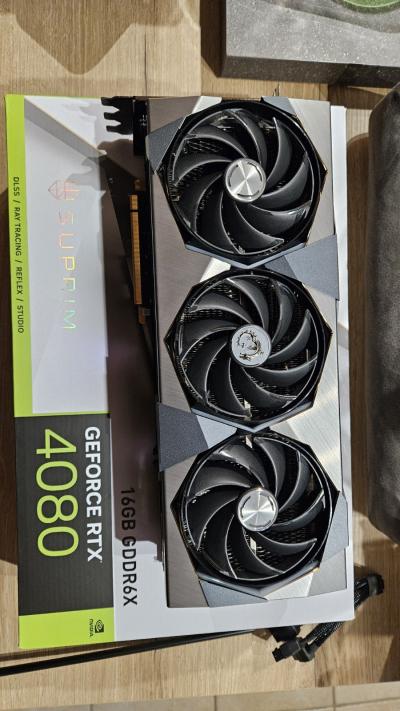 MSI GeForce RTX 4080 SUPRIM X 16Go GDDR6X Carte Graphique