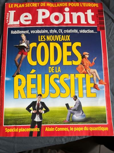 Les nouveaux codes de la r�ussite, Le point, mai 2013