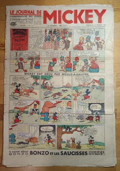 Le Journal de MICKEY   L'Hebdomadaire des Jeunes   3e ANN�E N� 71 1936