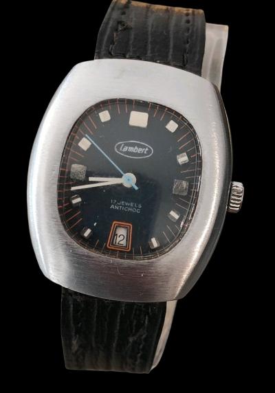 Montre Lambert M�canique 17 Jewels Antichoc