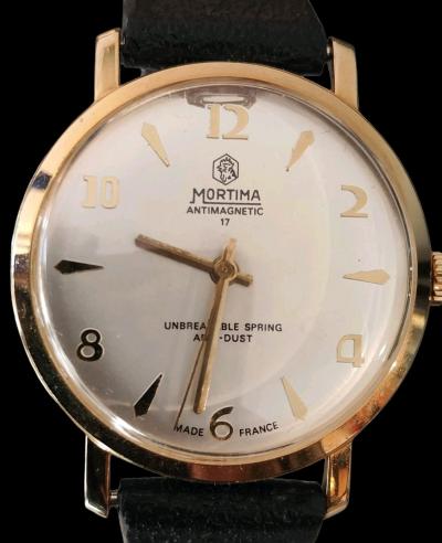 Montre Mortima M�canique 17 Unbreakable Spring Antik Dust