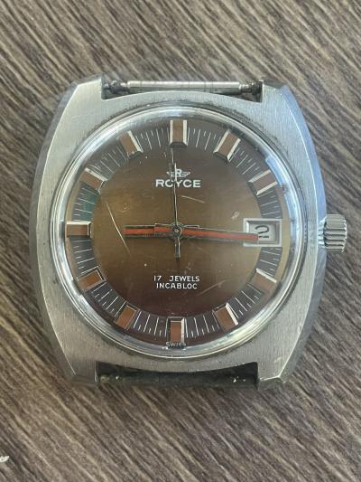 Ancienne montre Homme m�canique Royce Suisse