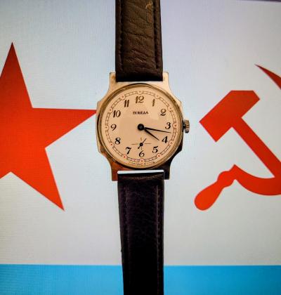 Montre mecanique POBEDA  ancienne sovi�tique, super collector (Bij 3)