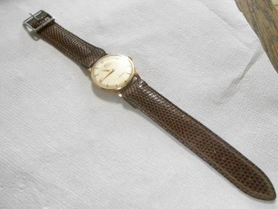 MOVADO OR 18 K MONTRE POIGNET HOMME MOUVEMENT M�CANIQUE WATCH