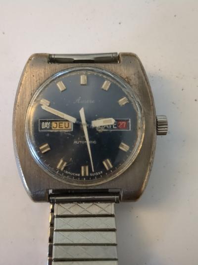 Vintage Montre Suisse de poignet M�canique Automatique Aurore