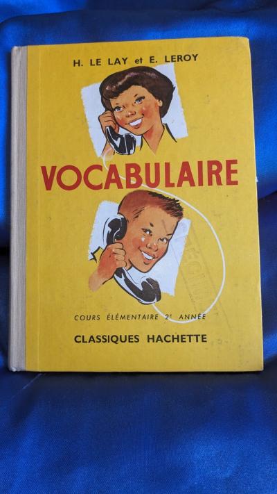 Livre scolaire ancien