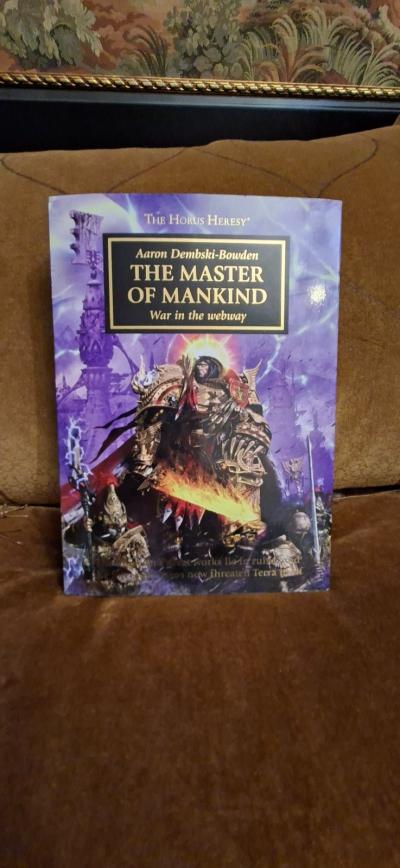 Hardcover The Horus Heresy THE MASTER OF MANKIND Warhammer 40k BlackLibrary No41