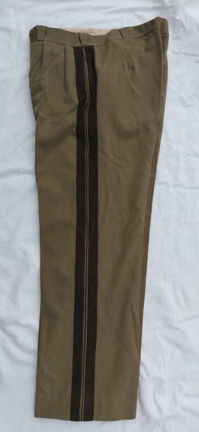 ANCIEN PANTALON MILITAIRE OFFICIER WWII FRENCH ARMY