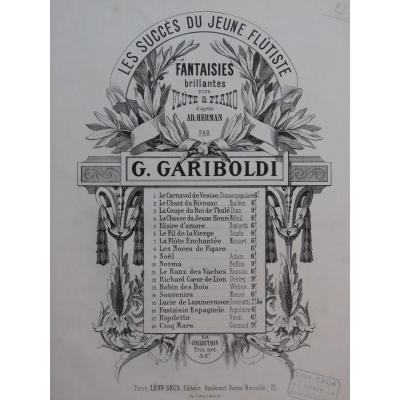 Gariboldi Giuseppe The Ranz Des Vaches Fantasy Piano Flute Ca1867