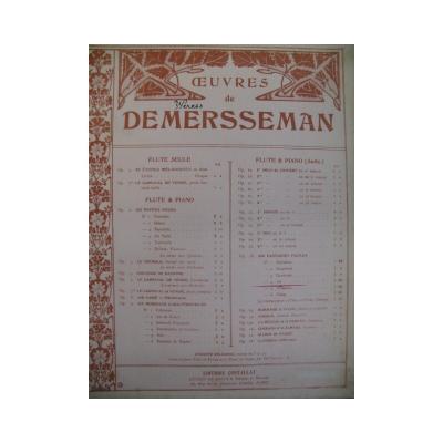 Piano fl�te Demersseman Jules Air op 28 1895