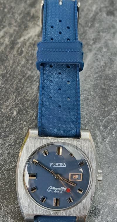 Montre MORTIMA MAYERLING 17 Jewels Homme m�canique bracelet Style Tropic neuf