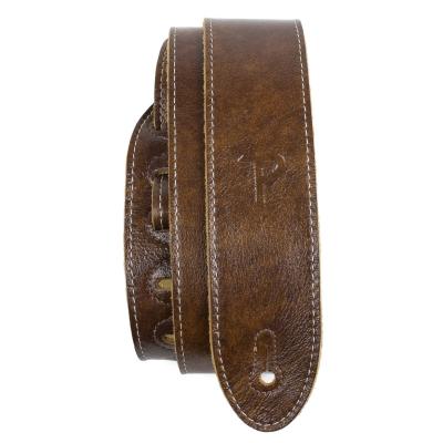 Perri's Leathers Ltd.  Sangle de Guitare  Cuir Italien de Luxe  Ch�taigne  Aj...