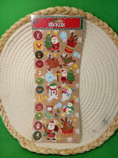 Planche De Stickers D�coration De No�l