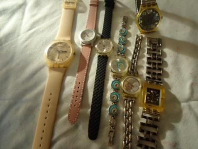 lot de 6 montres swatch   1montres enfant neuve