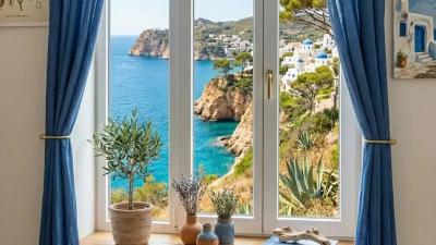 Fen�tre PVC 3 Vantaux (2 Oscillo Battants   1 Fixe) Sur Mesure | Aluplast