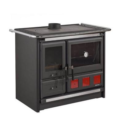 nordica extraflame cuisini�re � bois 11kw noir anthracite