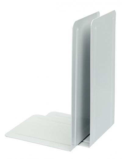 Albert 430310 serrelivres en m�tal, 1 paire, 130 x 240 x 140 mm, blanc
