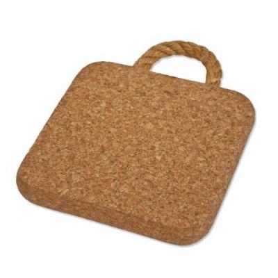 Dessous de Plat en li�ge, r�sistant � la Chaleur, carr�, env. 15 x 15 cm, 2cm...