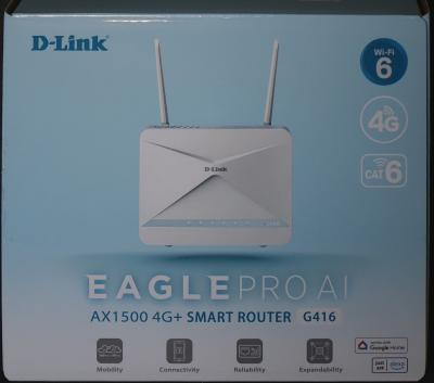 Routeur 4G  Wi Fi 6 AX1500 MU MIMO   3 ports LAN Gigabit Ethernet et 1 port WAN