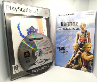 Final Fantasy XII 12 Ps2 Jeu Console Playstation 2 Pal FR Game Platinum TBE