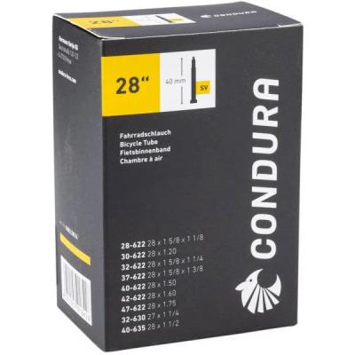 Chambre � air v�lo Condura 28x1 5-8x1 1-8 1.75 valve Presta 40mm Neuve