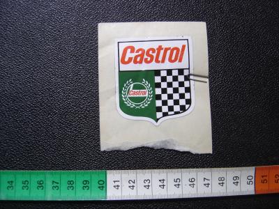 Autocollant CASTROL Huile Automobile