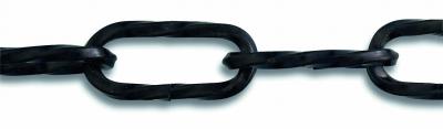, Cha�ne lustreried�coration, Fil acier torsad� noir, Charge de travail indic...