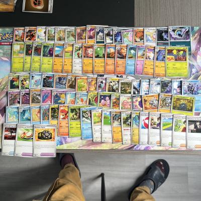 Lot de 85 cartes communes rare POKEMON EV3.5 151   id�al master set FR