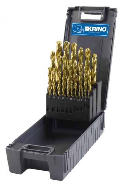 01170302 HSSG TiN embouts rectifi�s titane, Lot de 25 pi�ces, acier