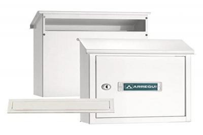 V4031 Pack Bouche d'entr�e   Bo�te aux lettre en acier pour porte, mur et por...