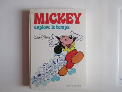 RARE BD MICKEY EXPORE LE TEMPS WALT DYSNEY HACHETTE 1980