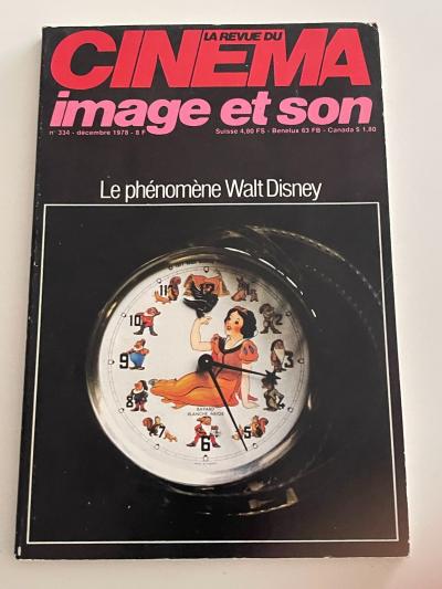 livre livret image et son Cin�ma 1978    le ph�nom�ne Walt Disney
