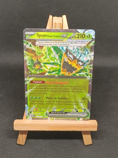 Carte Pokemon   Ogerpon Masque Turquoise ex (PRE 012)   �volutions Prismatiques