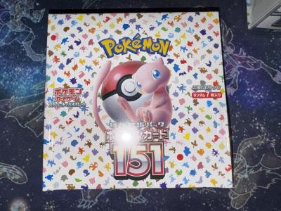 Booster Box Display Pokemon SV2a 151   Japanese Neuf scell�