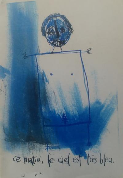 Veuve Clito : Ce matin, le ciel est bleu, publication Sortie du Zine, 1992.