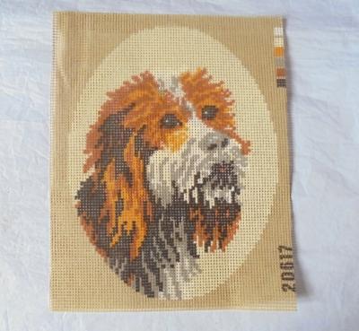 Canevas � broder pr� dessin� motif chien loisirs cr�atifs toile point de croix