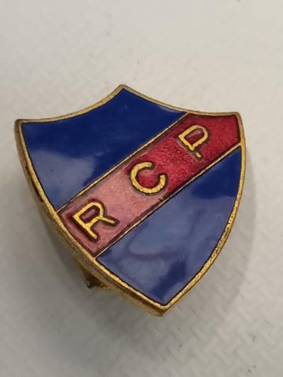 RACING CLUB POITIERS FRANCE OLD RARE Football Badge Insigne Abzeichen Odznaka