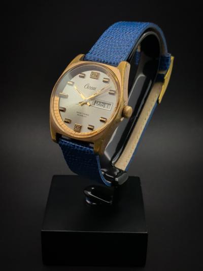 Montre CERNOS m�canique ancienne vintage, mouvement FE 3602, Fonctionne