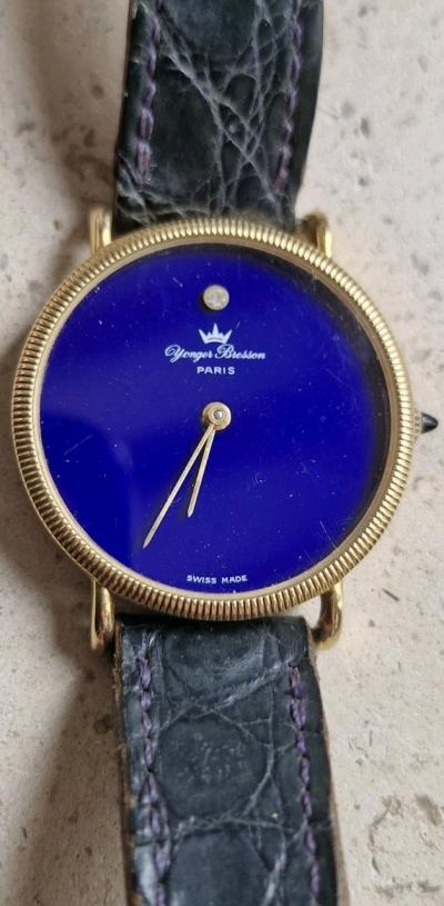 Rare montre m�canique vintage Younger Bresson Peseux 7001 31mm Swiss Made