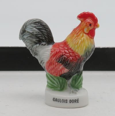 2003 ALCARA LES POULES DOUCE FRANCE FEVE PORCELAINE 3D au choix