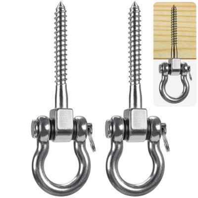 2 Pi�ces 900KG Capacit� 304 Acier Inoxydable Crochet De Plafond, Suspension T...