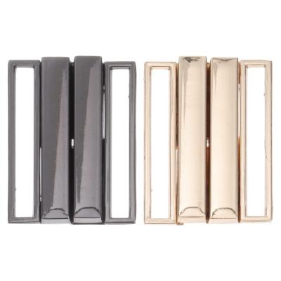 Lot de 2 fermetures en m�tal TriGlide  Rectangulaires  Pour ceinture, � dos  ...