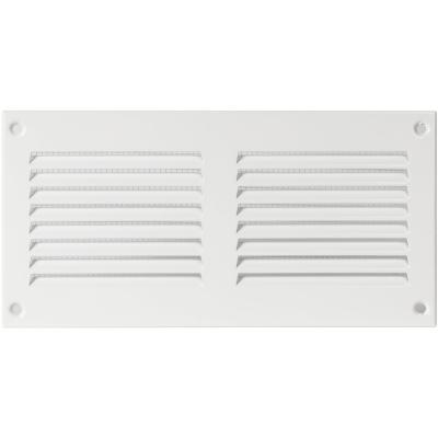 Grille d'a�ration blanche de 20 x 10 cm   Grilles d'air � retour en acier   p...