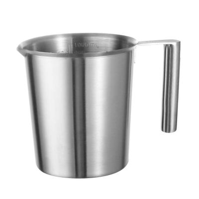 Pichet � Lait en Acier Inoxydable 1000ml Pichet Inox Pot � mousse de Lait Pic...